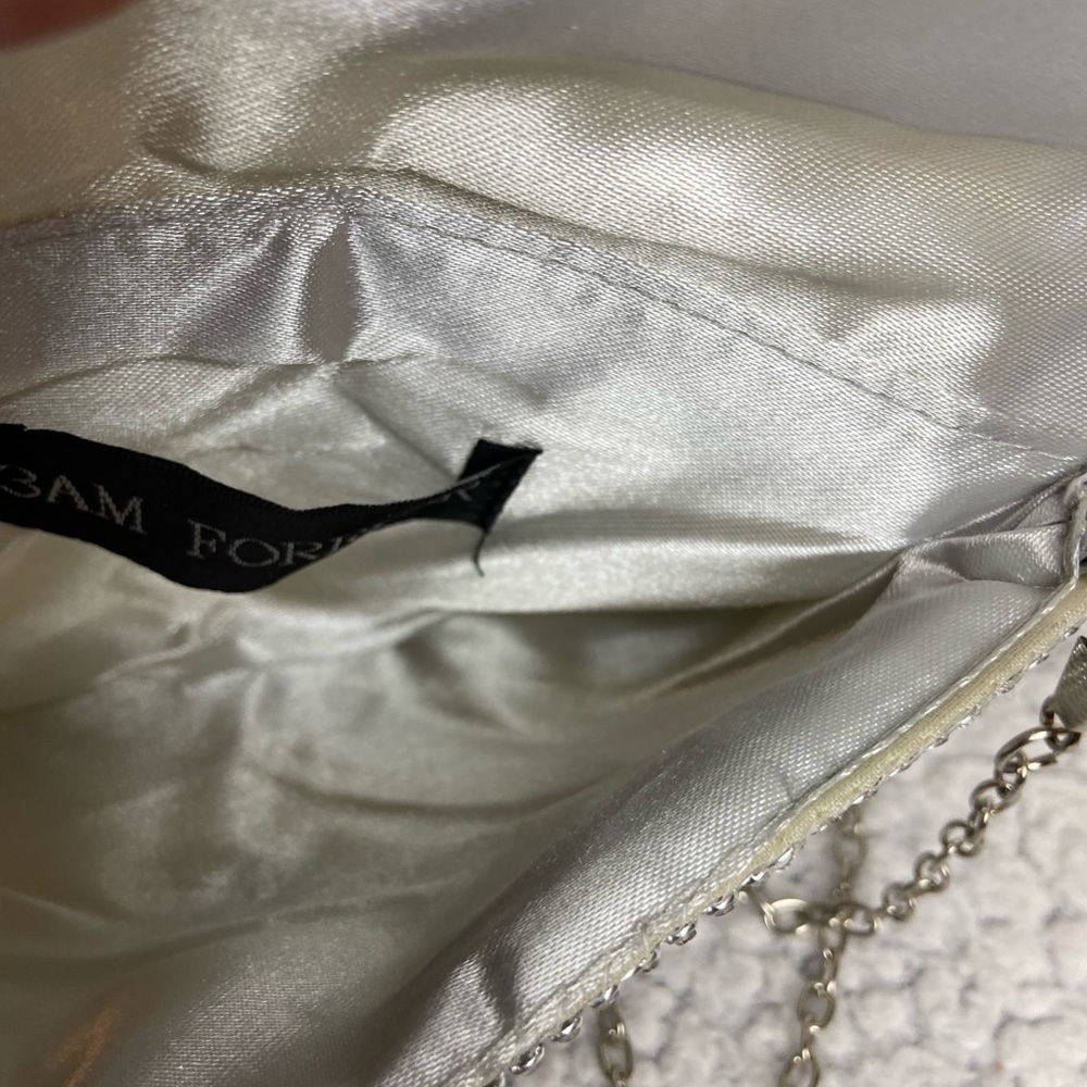 3AM Forever Rhinestone Covered Mesh Crossbody/clutch - Picture 8 of 12
